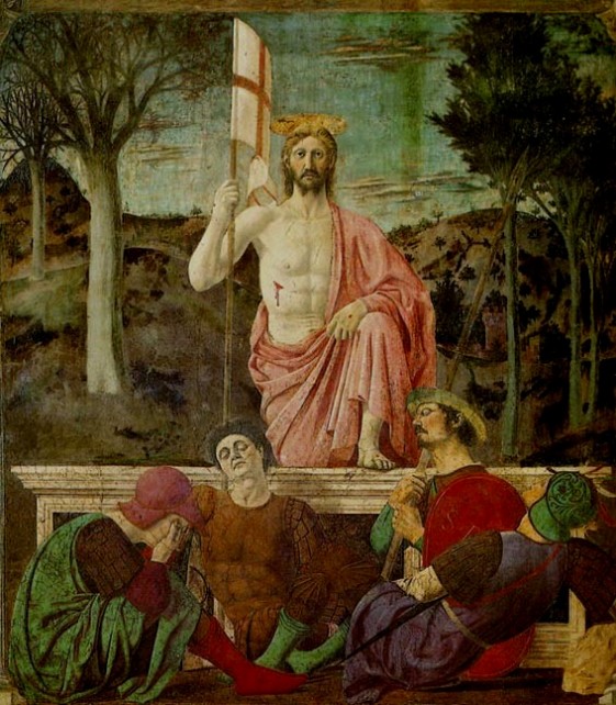 The Resurrection fresco, Pinacoteca Comunale, Sansepolcro, Piero della Francesca, 1463